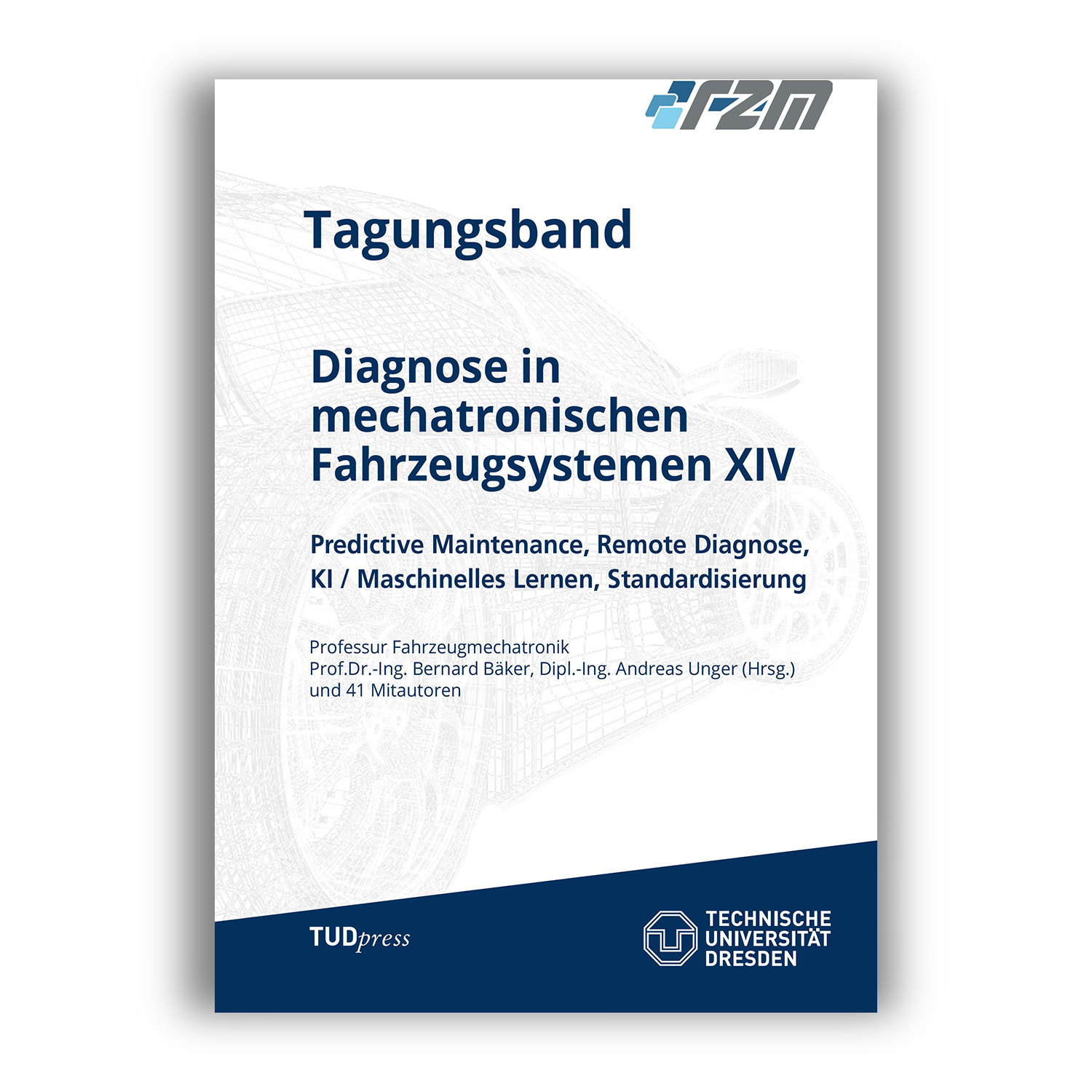 Cover "Diagnose in mechatronischen Fahrzeugsystemen XIV"; © THELEM