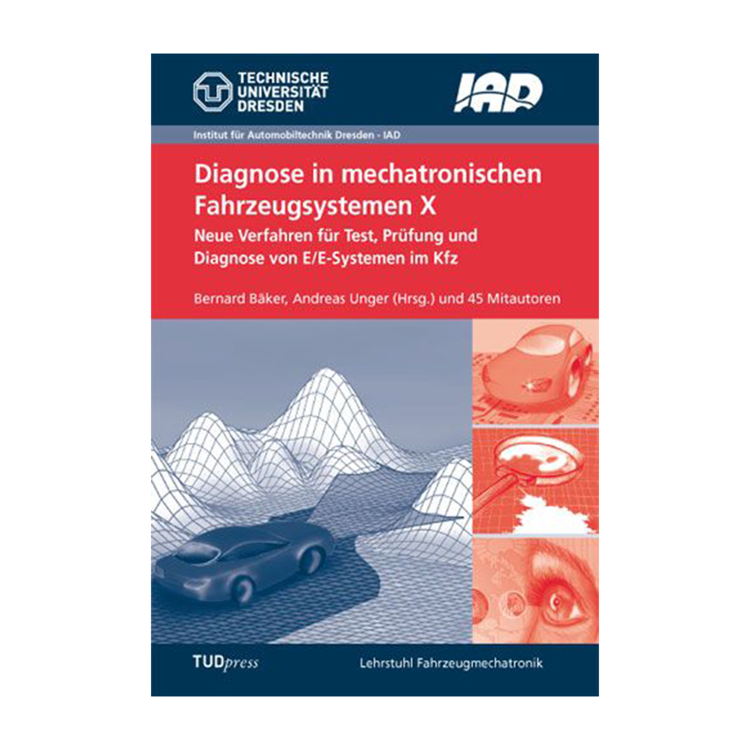 Cover "Diagnose in mechatronischen Fahrzeugsystemen X"; © THELEM