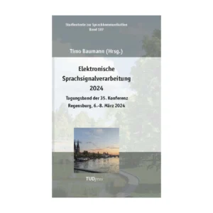 Cover "Elektronische Sprachsignalverarbeitung 2024"; © THELEM