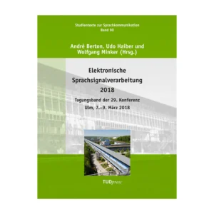 Cover "Elektronische Sprachsignalverarbeitung 2018"; © THELEM
