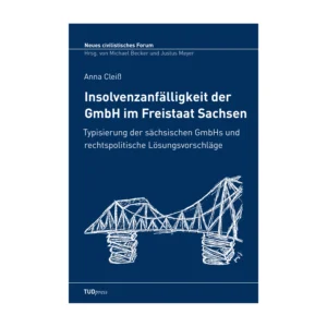 Cover "Insolvenzanfälligkeit der GmbH"; © THELEM