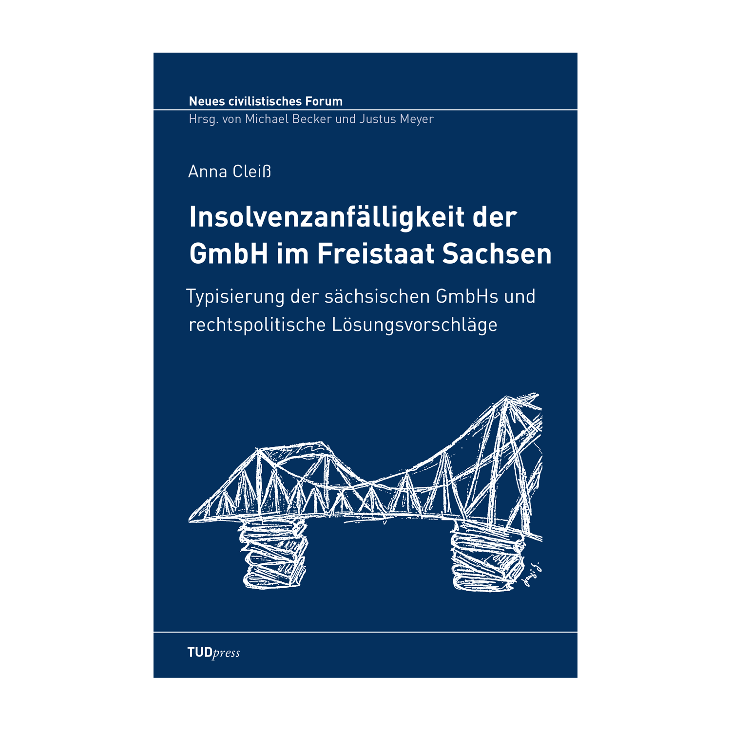 Cover "Insolvenzanfälligkeit der GmbH"; © THELEM