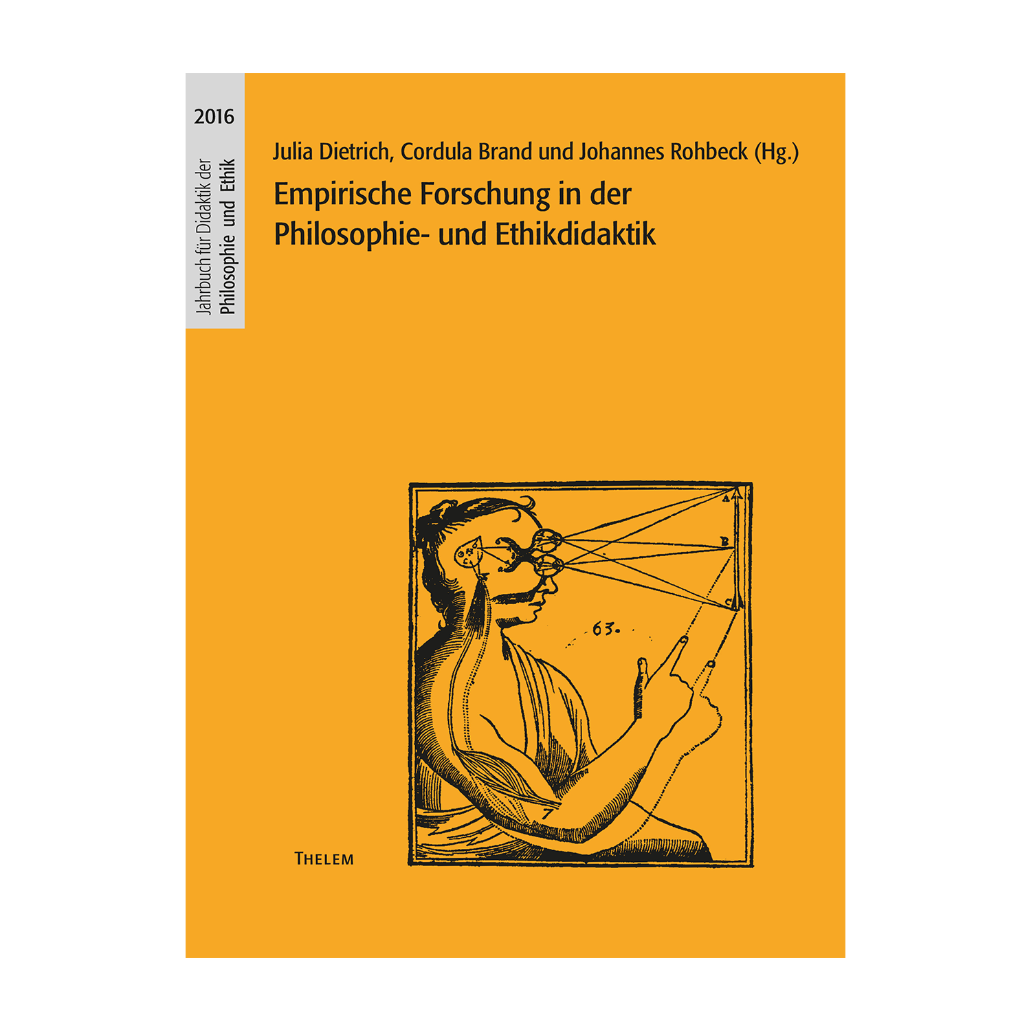 Cover "Empirische Forschung in der Philosophie- und Ethikdidaktik"; © THELEM