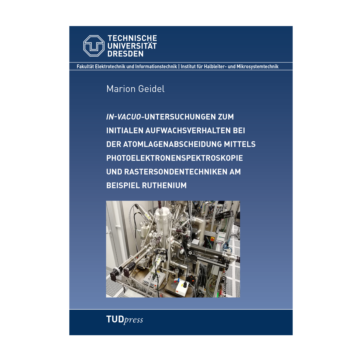 Cover "In-Vacuo-Untersuchungen"; © THELEM