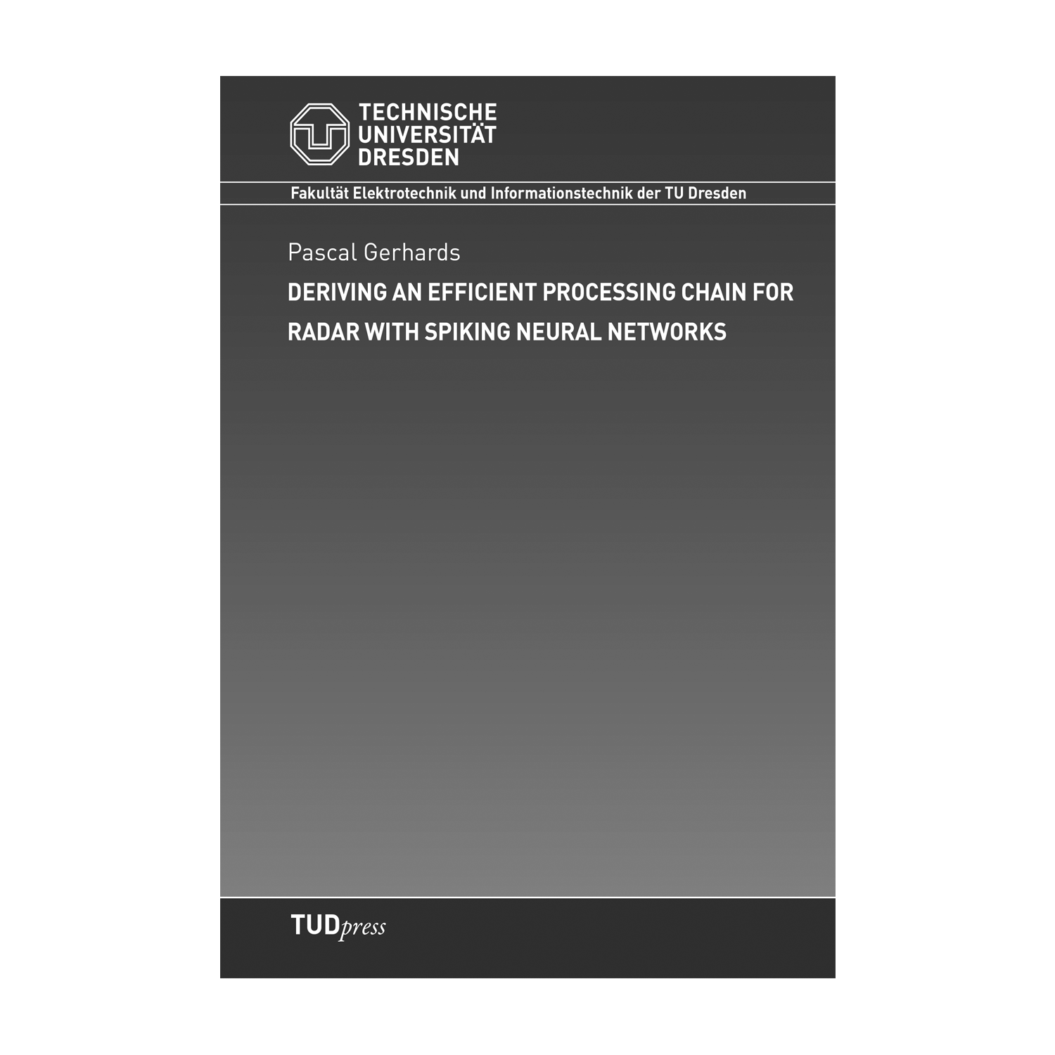 Cover "Deriving an efficient processing chain for radar with spiking neural networks"; © THELEM