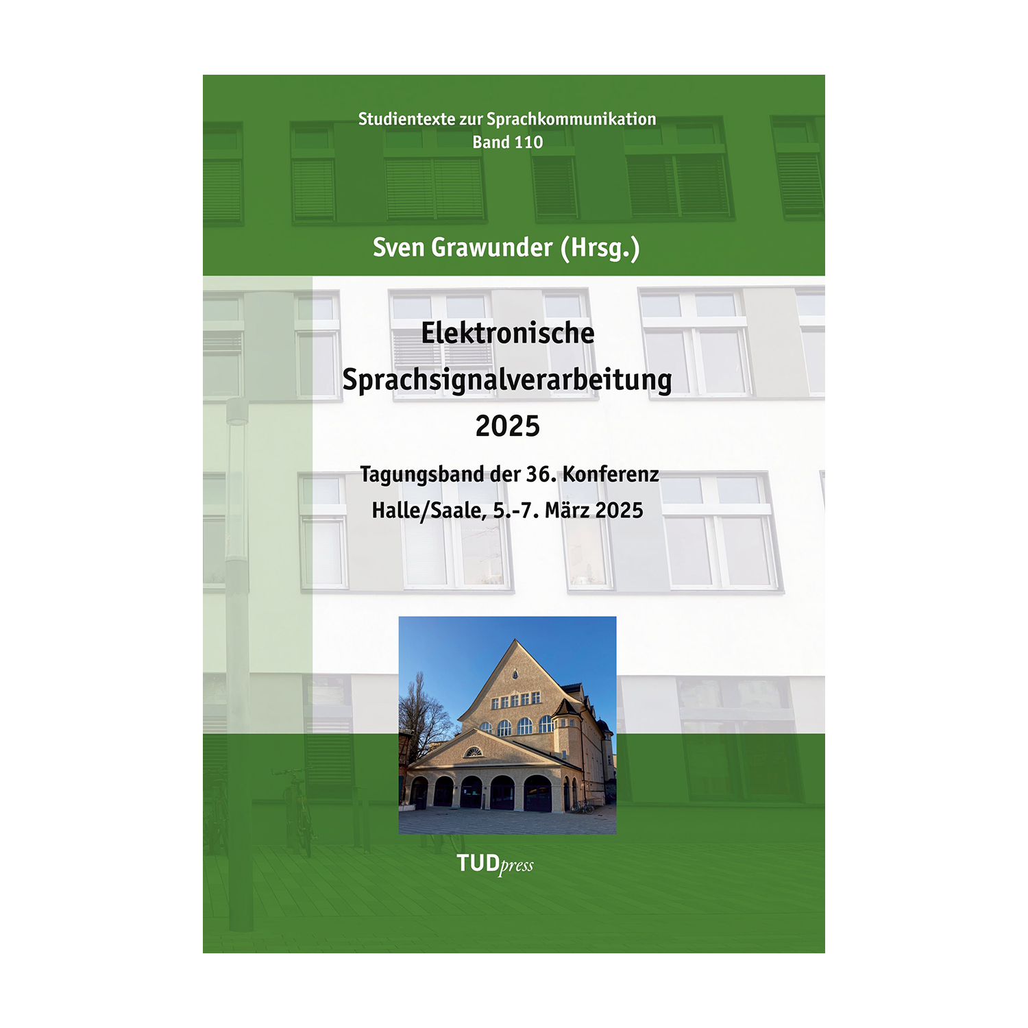 Cover "Elektronische Sprachsignalverarbeitung 2025"; © THELEM