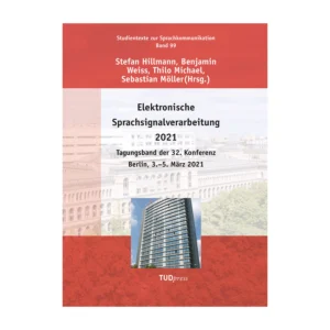 Cover "Elektronische Sprachsignalverarbeitung 2021"; © THELEM