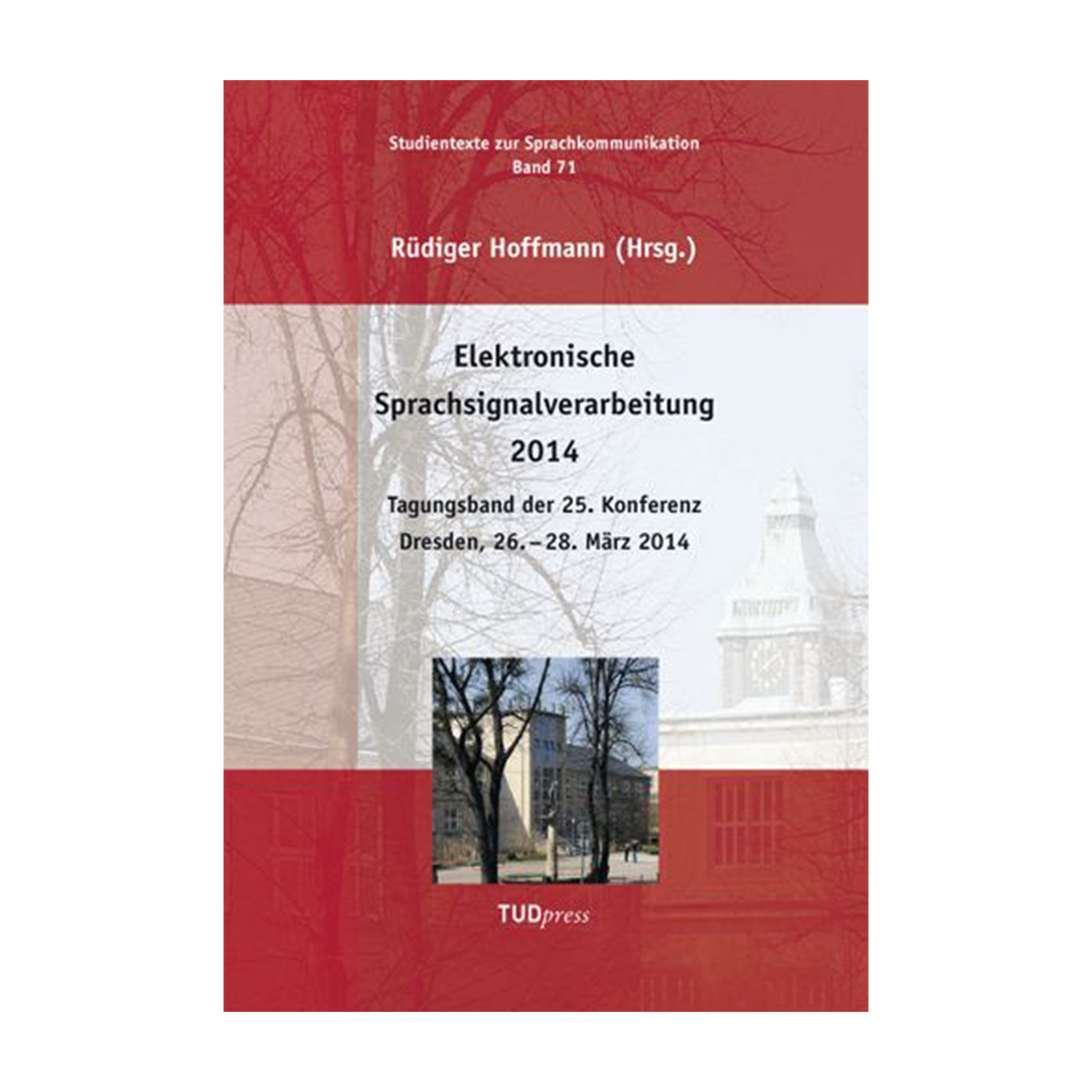 Cover "Elektronische Sprachsignalverarbeitung 2014"; © THELEM