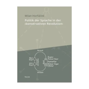 Cover "Politik der Sprache in der ‚konservativen Revolution‘"; © THELEM