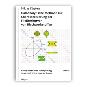 Cover "Halbanalytische Methode zur Charakterisierung der Fließortkurven von Blechwerkstoffen"; © THELEM