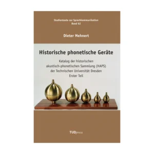 Cover "Histische phonetische Geräte"; © THELEM