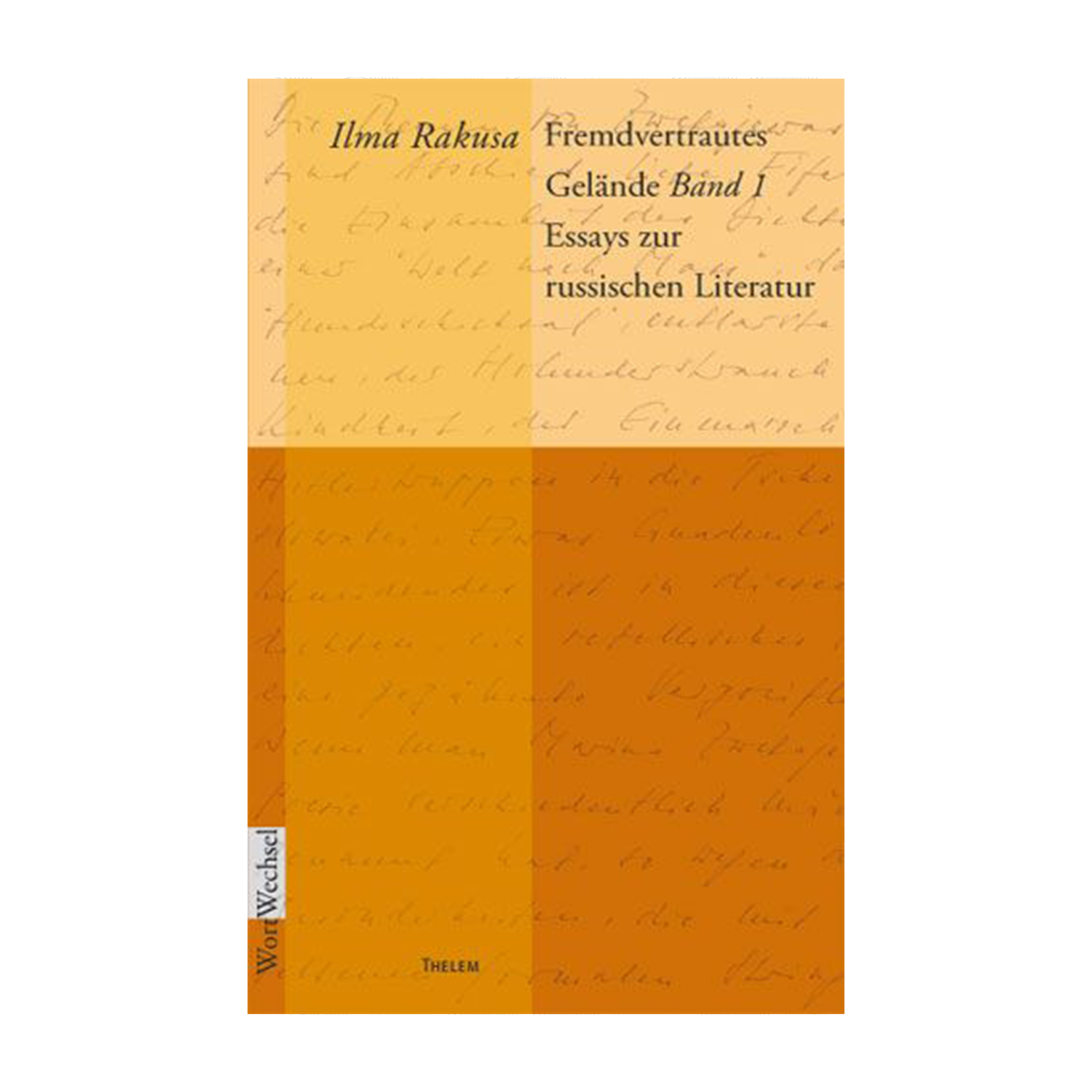 Cover "Fremdvertrautes Gelände Band 1 "; © THELEM