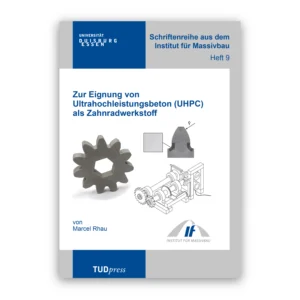 Cover "Zur Eignung von Ultrahochleistungsbeton";© THELEM