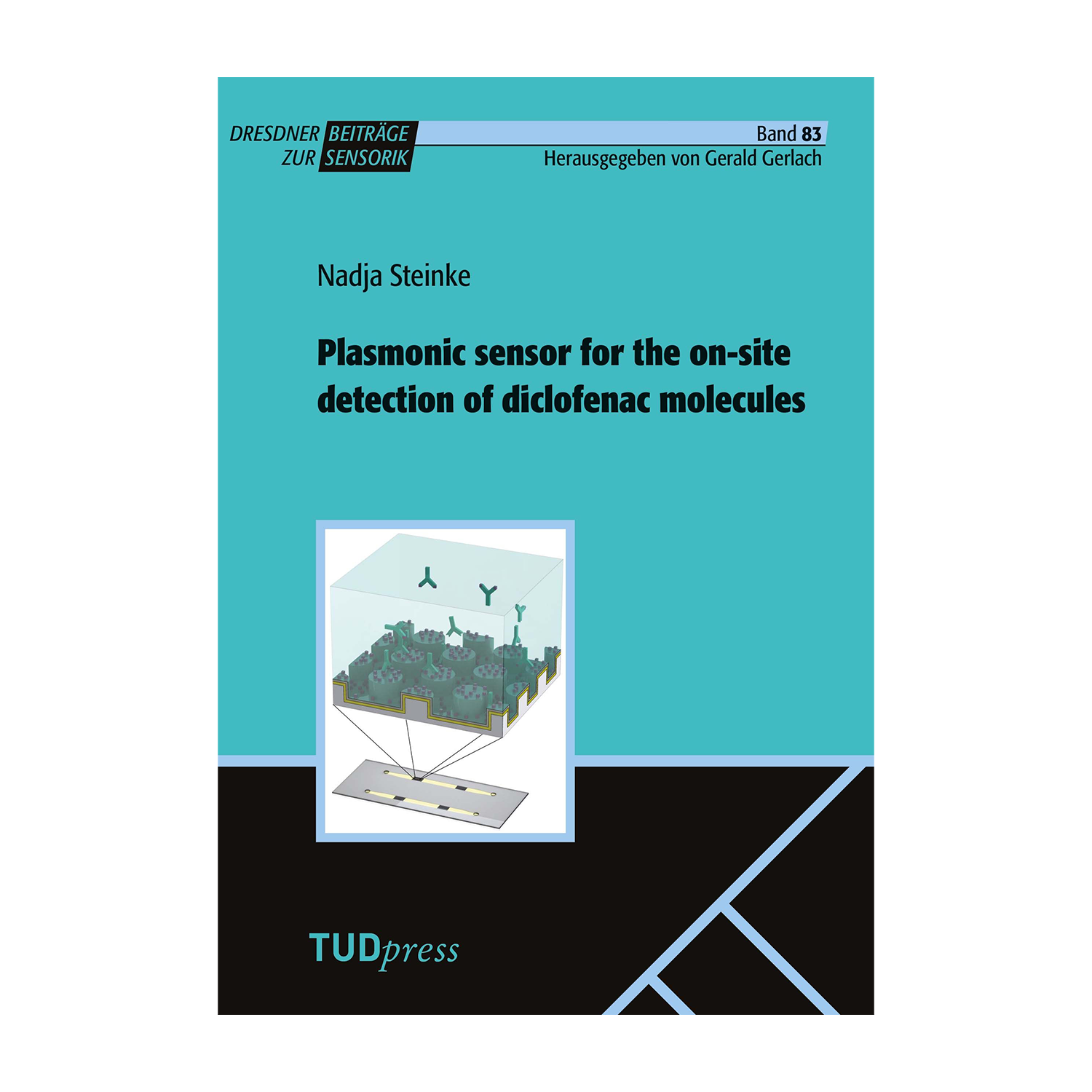 Cover "Plasmonic sensor for the on-site detection of diclofenac molecules"; © THELEM