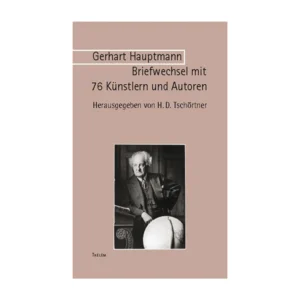 Cover "Briefwechsel mit 76 Künstlern und Autoren"; © THELEM