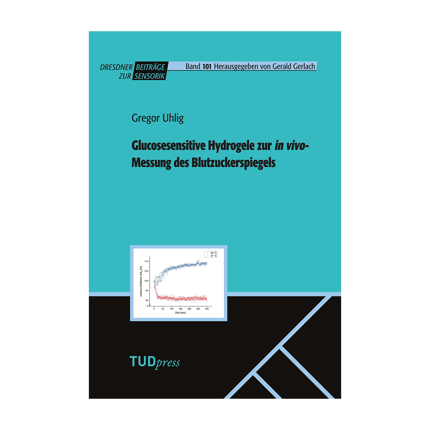 Cover "Glucosesensitive Hydrogele zur in vivo-Messung des Blutzuckerspiegels"; © THELEM