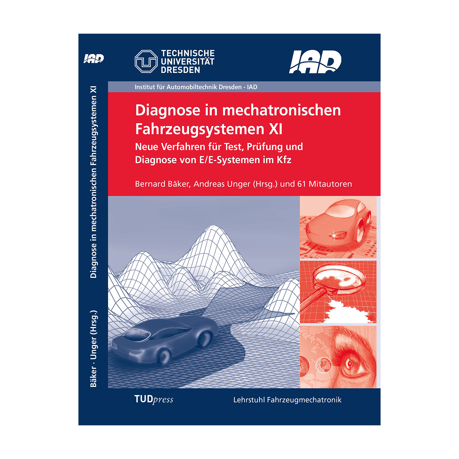 Cover "Diagnose in mechatronischen Fahrzeugsystemen XI"; © THELEM