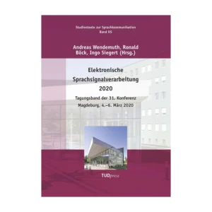 Cover "Elektronische Sprachsignalverarbeitung 2020"; © THELEM