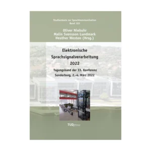 Cover "Elektronische Sprachsignalverarbeitung 2022"; © THELEM