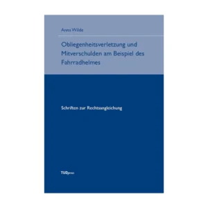 Cover "Obliegenheitsverletzung und Mitverschulden am Beispiel des Fahrradhelmes"; © THELEM