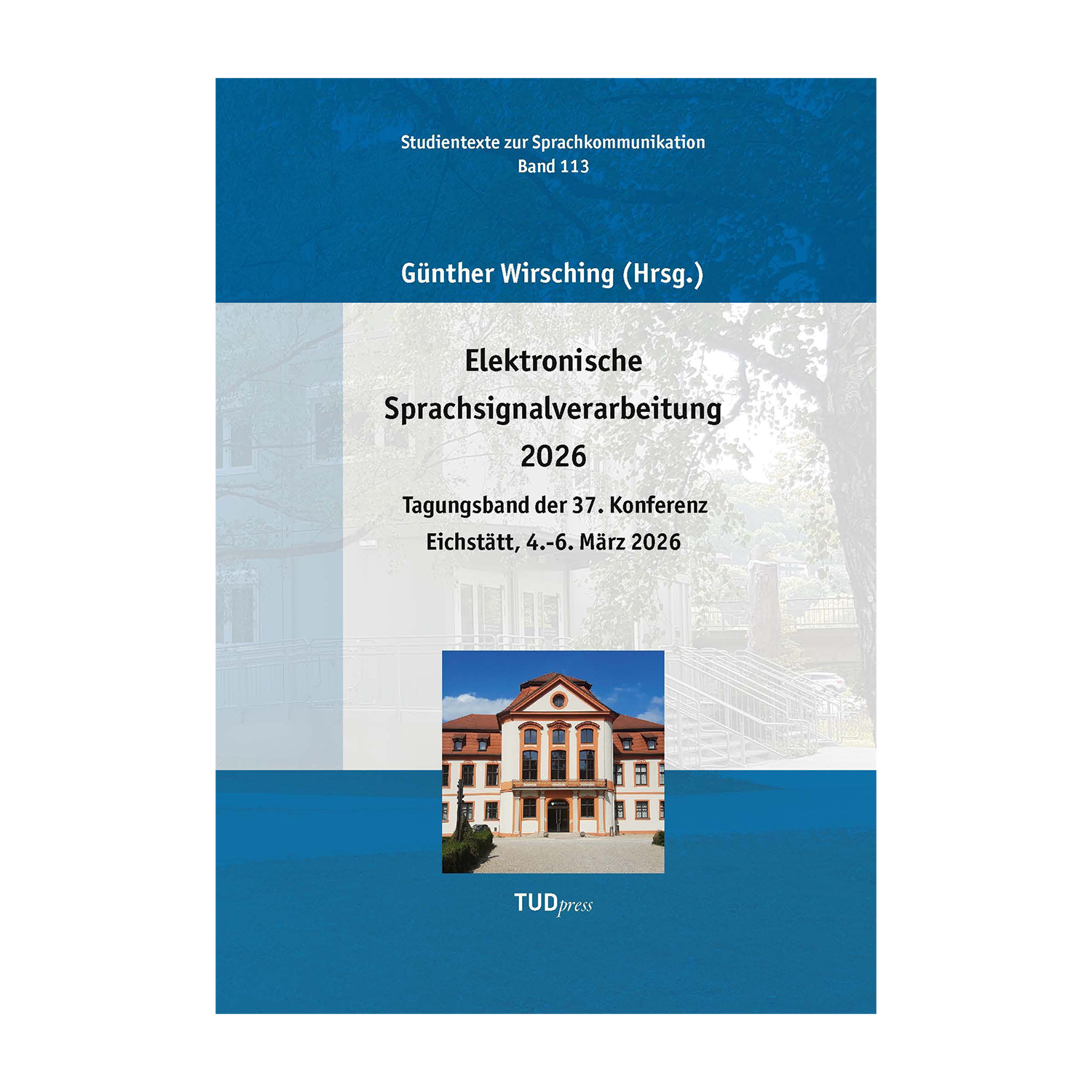 Cover "elektronische Sprachsignalverarbeitung 2026"; © THELEM